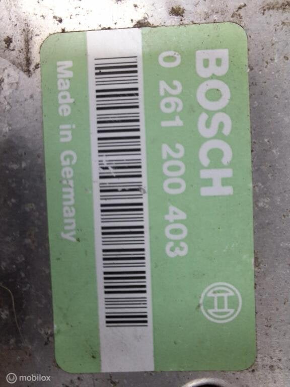 ECU BMW E36 E34 met M50 24V 6-cilinder Bosch 0261200403, Gebruikt, BMW Bosch, Ophalen of Verzenden