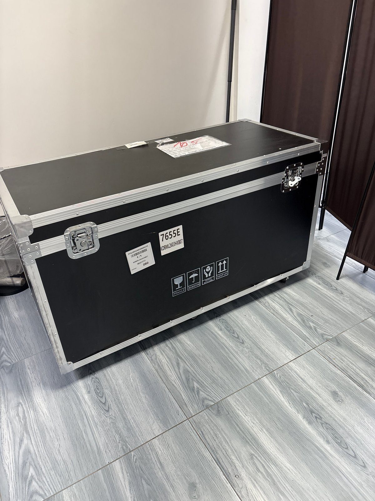 Stevige Flightcase / Transportkist met Wielen, Ophalen, 100 cm of meer, 60 cm of meer, Bak of Kist