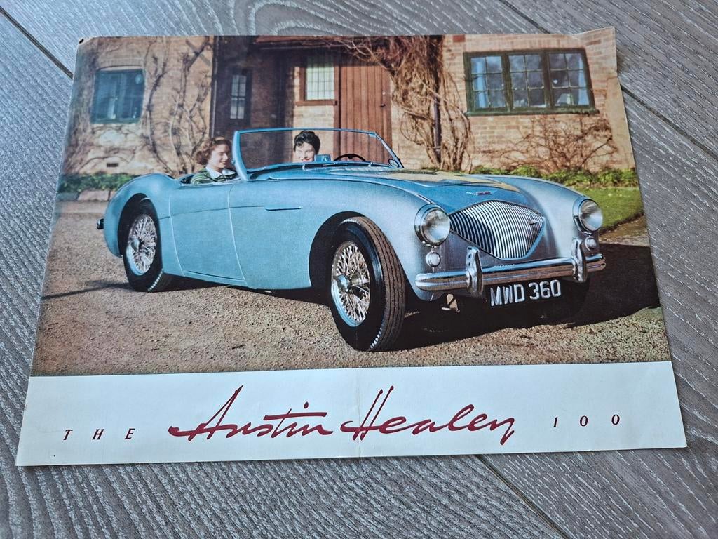 Austin Healey 100, Ophalen of Verzenden, Gelezen, Overige merken