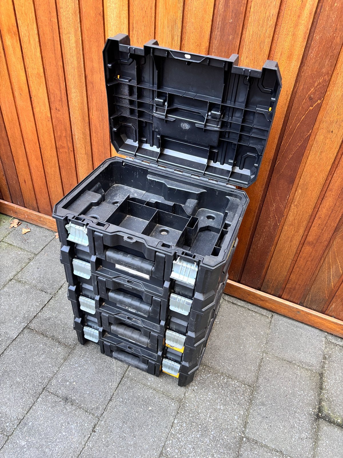 DeWalt tstak II gereedschapskoffer koffers koffer, Ophalen of Verzenden, Zo goed als nieuw