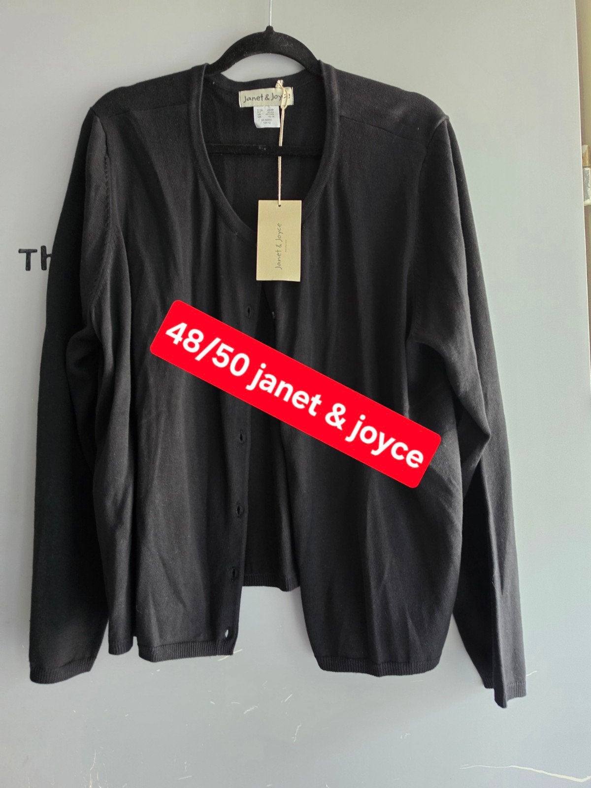 48/50, Ophalen of Verzenden, Zo goed als nieuw, Maat 46/48 (XL) of groter, Zwart