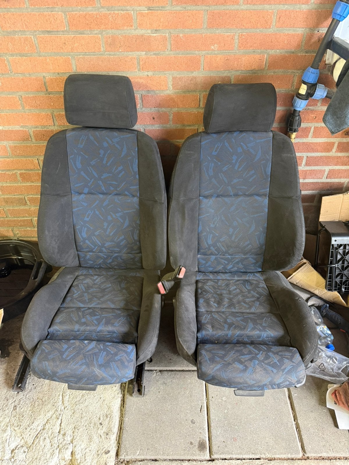 BMW E36 coupé boa boa sportstoelen + achterbank verwarmd, Auto-onderdelen, Ophalen, Gebruikt, BMW