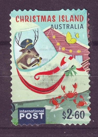 Christmas Island (kersteiland) Mi 1046 gest, Ophalen of Verzenden, Gestempeld