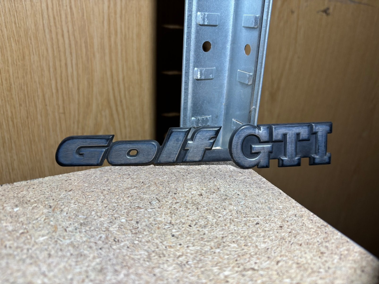 Golf GTI embleem achterzijde golf 2, Auto-onderdelen, Ophalen of Verzenden, Bumper