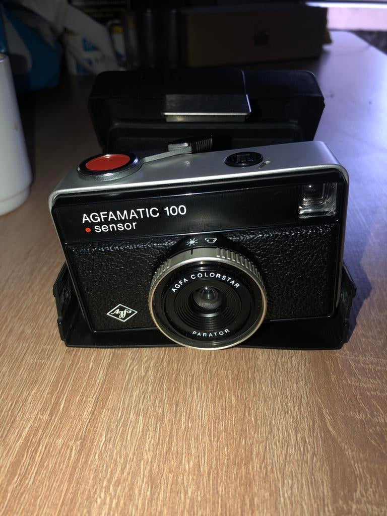 Agfamatic 100 Sensor Compact Camera met Agfa Colorstar, Ophalen of Verzenden, Zo goed als nieuw, Compact, Overige Merken