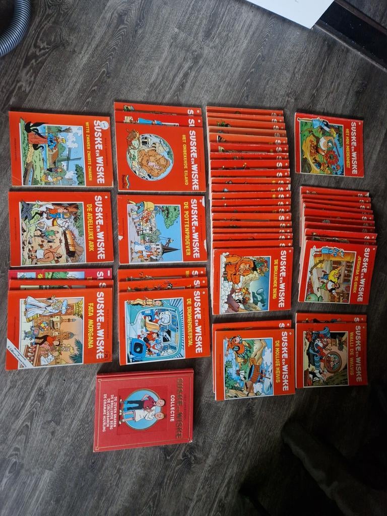 Grote collectie Suske en Wiske stripboeken 1979 tm 1994, Boeken, Stripboeken, Gelezen, Meerdere stripboeken, Ophalen of Verzenden