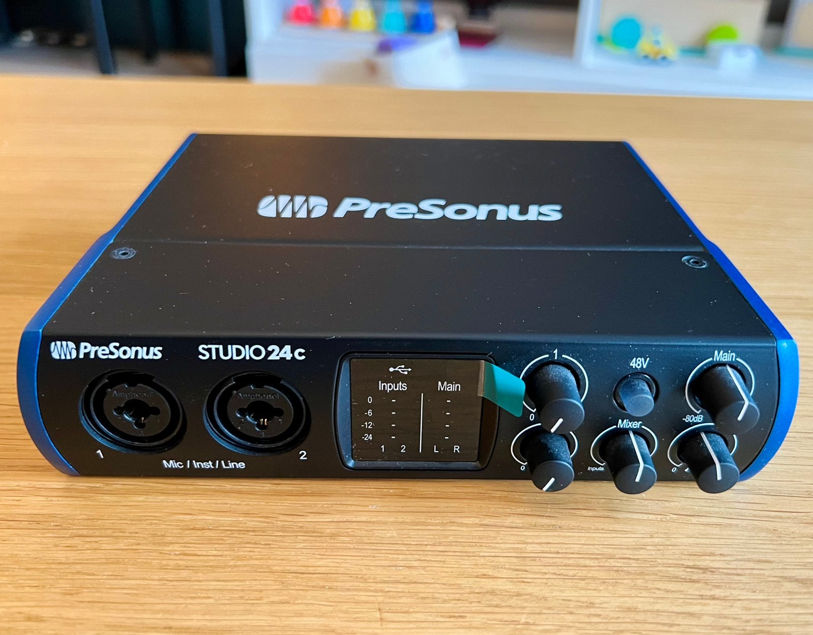 PreSonus Studio 24c USB-C Audio Interface, Ophalen of Verzenden, Zo goed als nieuw, Audio