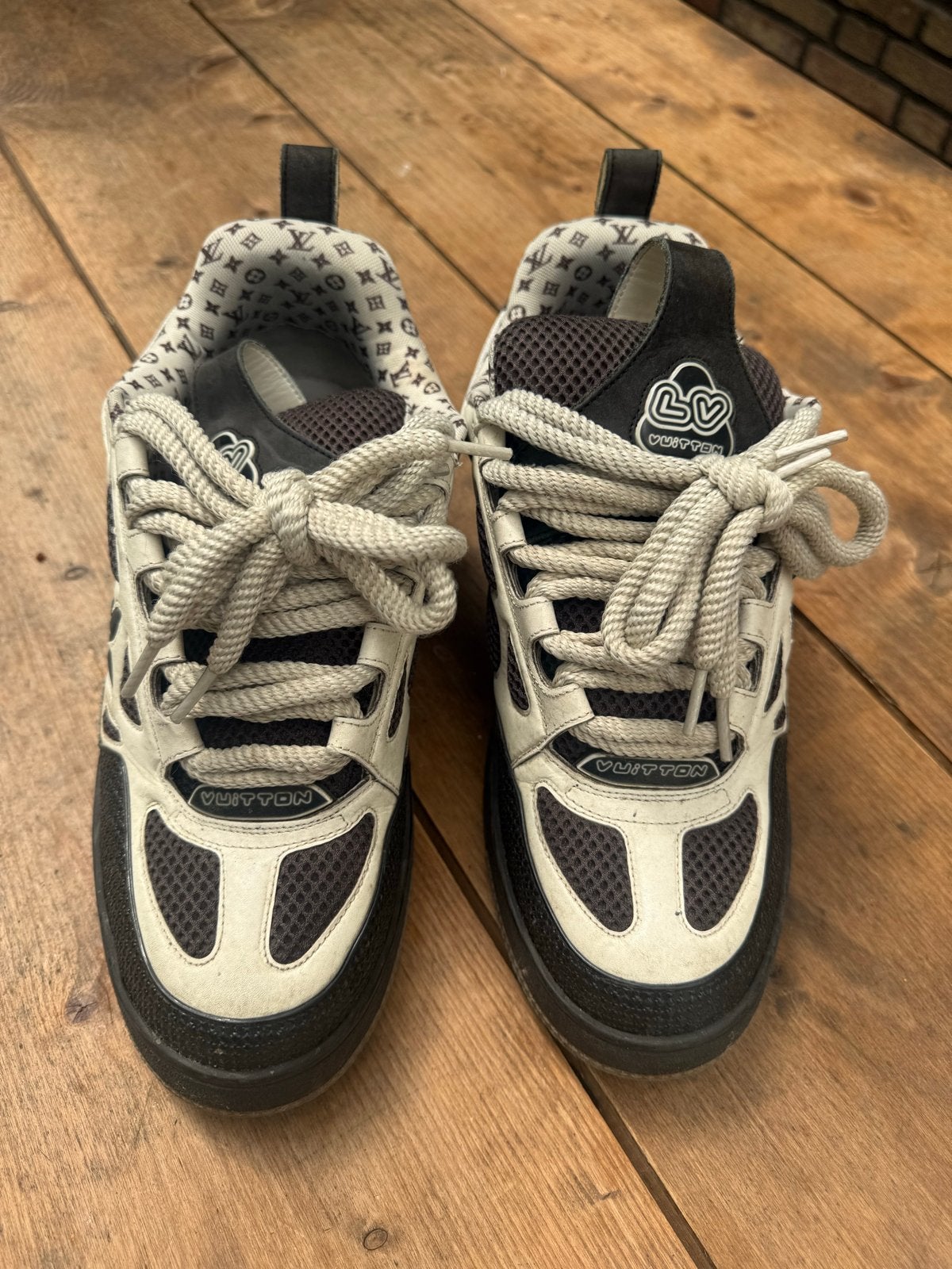 LV skates Sneakers Maat 47 (valt als 46), Ophalen of Verzenden, Gedragen, Zwart, Sneakers of Gympen