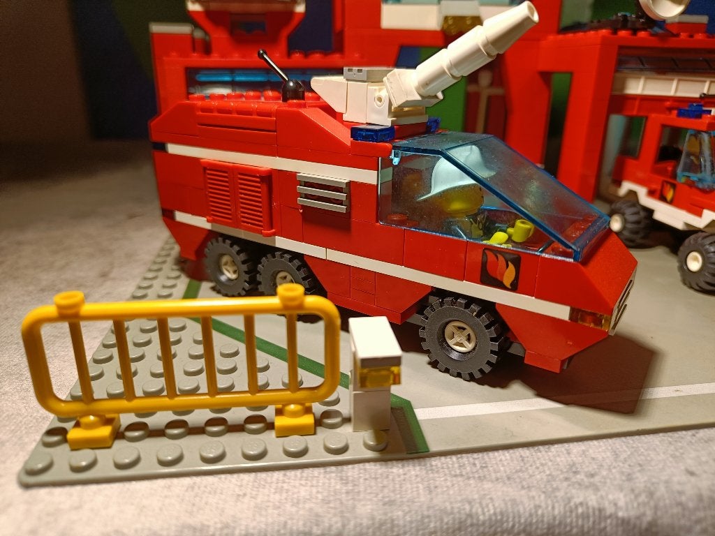 Lego Fire Control Center Set No 6389, Lego, Ophalen of Verzenden, Compleet, Complete set