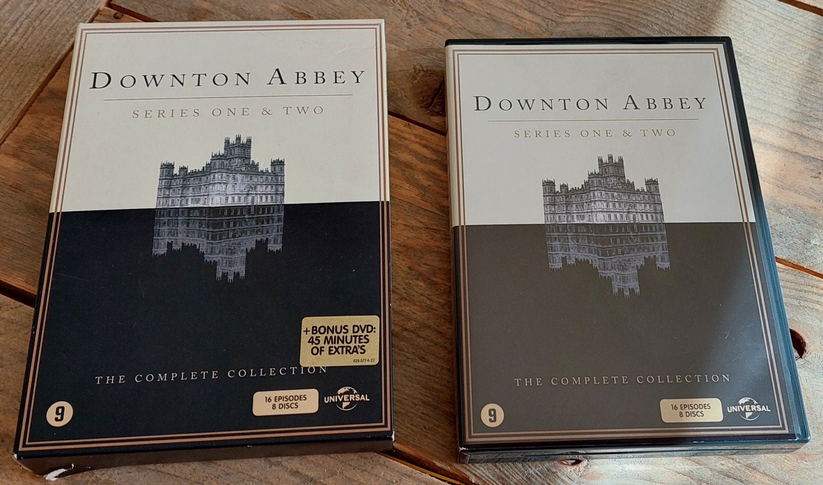 8DVD box Downton Abbey, seizoen 1 en 2, Engels, Historisch of Kostuumdrama, Nederlands, Ophalen of Verzenden