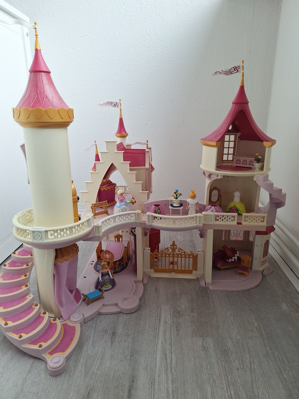 Playmobil princessen kasteel, Ophalen, Gebruikt, Poppenhuis