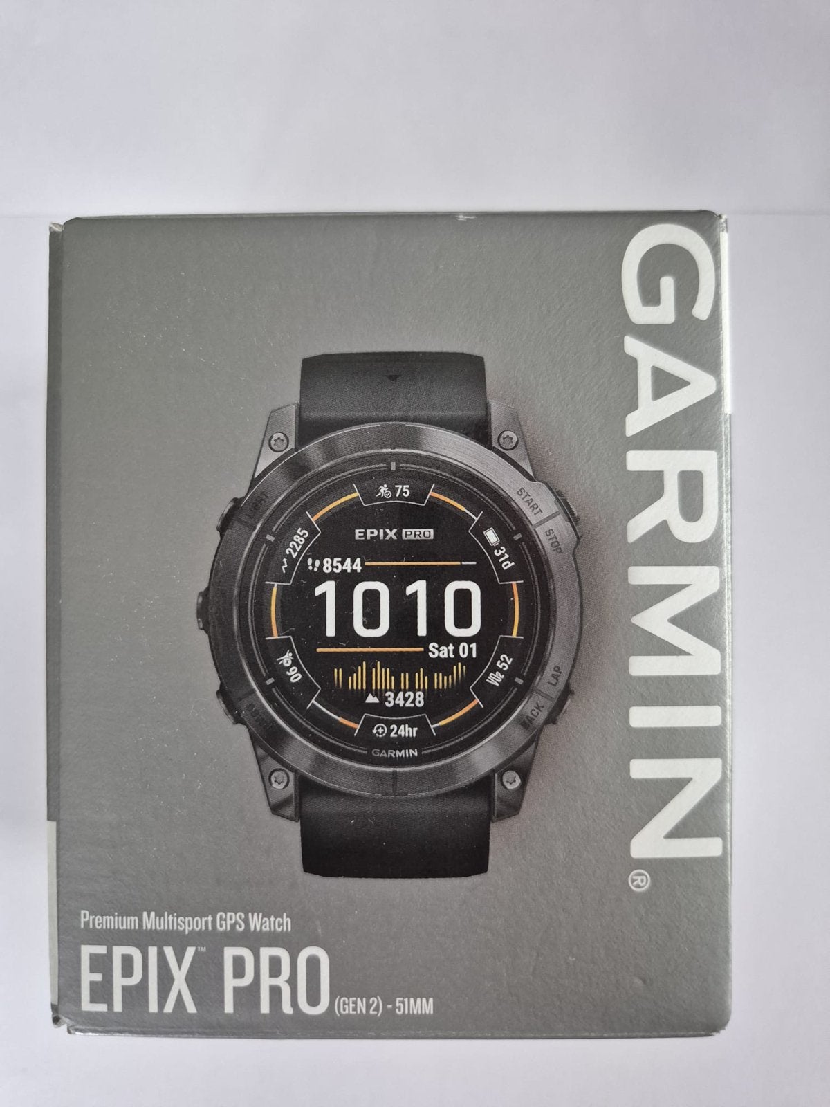 Garmin Epix Pro (Gen 2) - Klein krasje, werkt perfect, Ophalen, Zwart, Waterdicht, Android