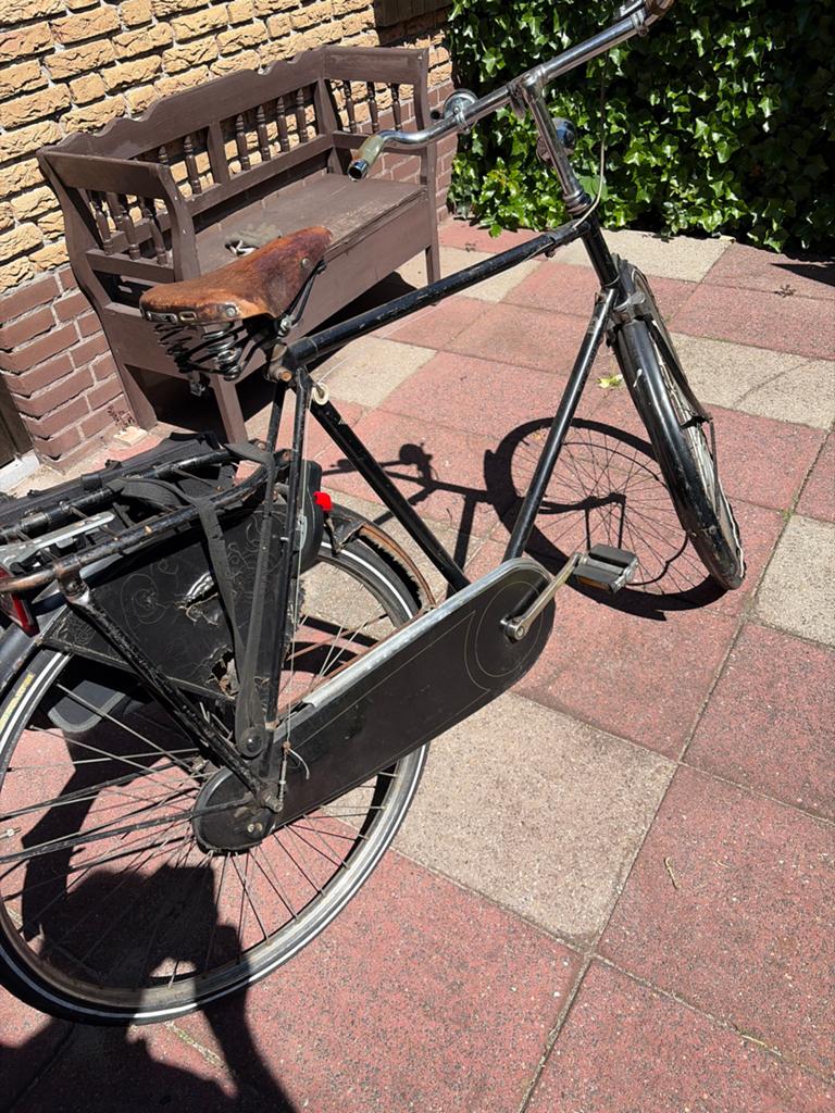 Fongers herenfiets 1956 vintage - 3 versnellingen, Fietsen en Brommers, Fietsen | Heren | Herenfietsen, Ophalen, Gebruikt, Overige merken