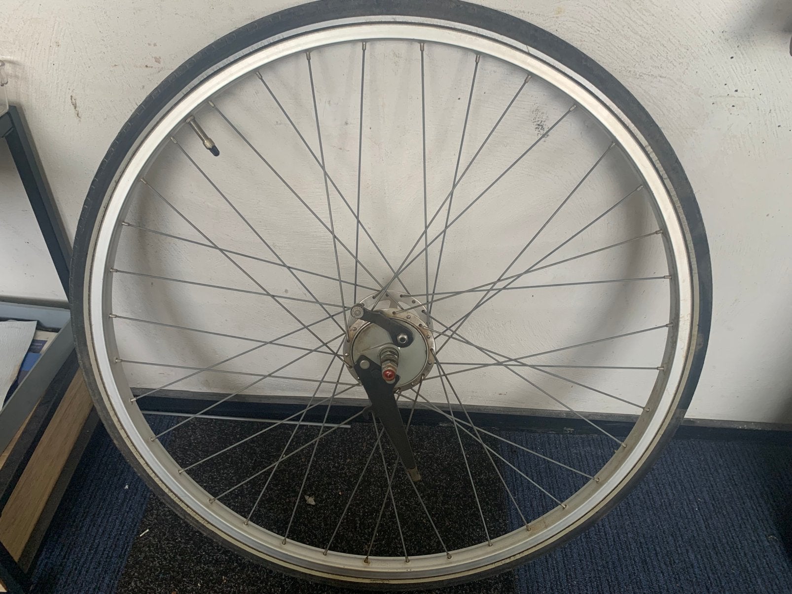 Gazelle voorwiel 28inch, Fietsen en Brommers, Gebruikt, Overige materialen, Toerfiets, Gazelle