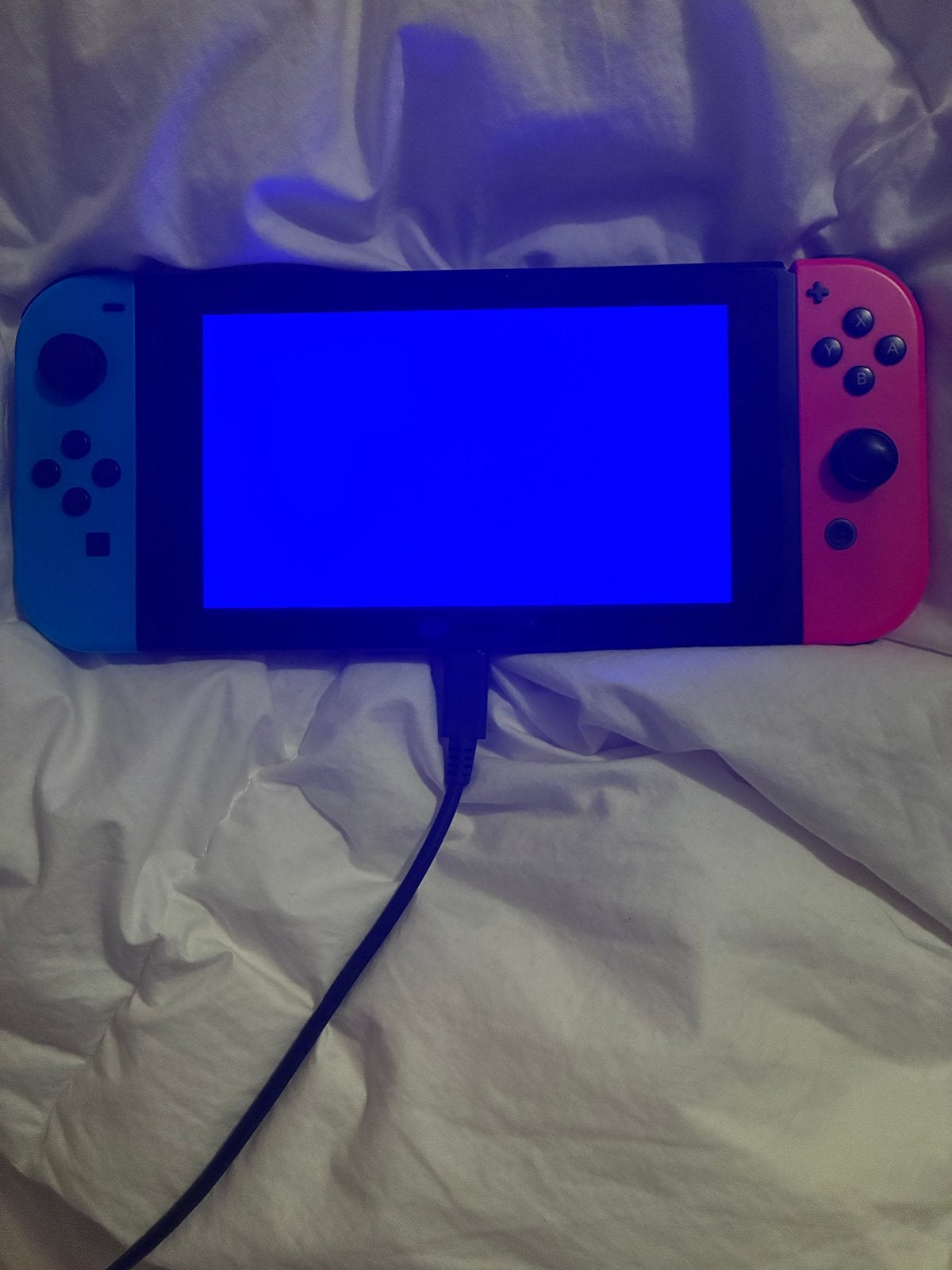 Defecte Nintendo Switch - Ideaal voor onderdelen/reparatie, Ophalen of Verzenden, Niet werkend, Met 2 controllers, Switch Original