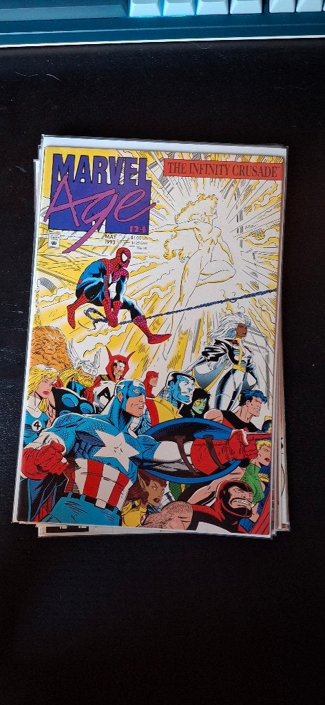 Marvel Age #124, Boeken, Amerika, Ophalen of Verzenden, Fred Hembeck, Gelezen