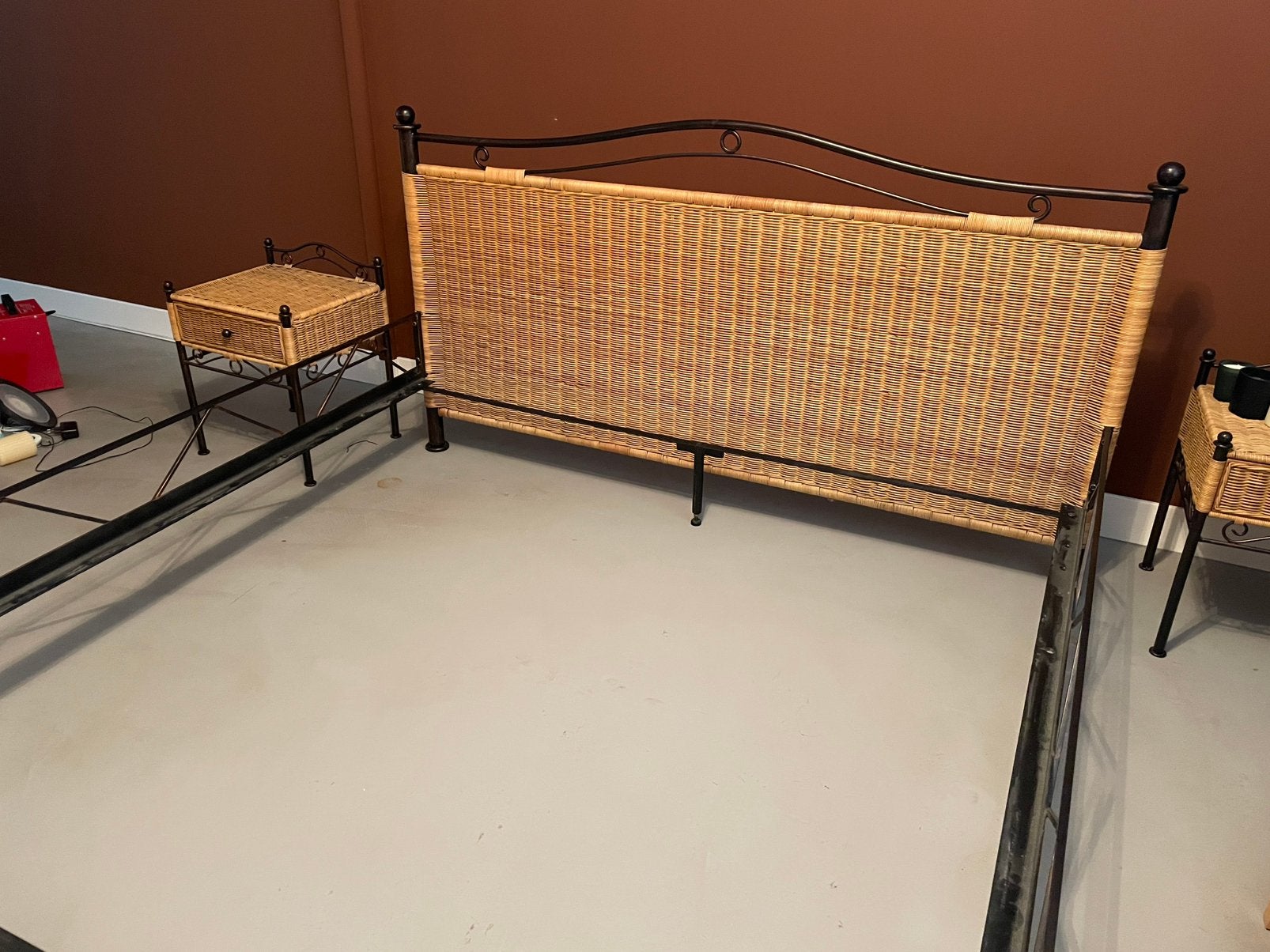 Bedombouw 200x180, Ophalen, Overige kleuren, Tweepersoons, Orientaal