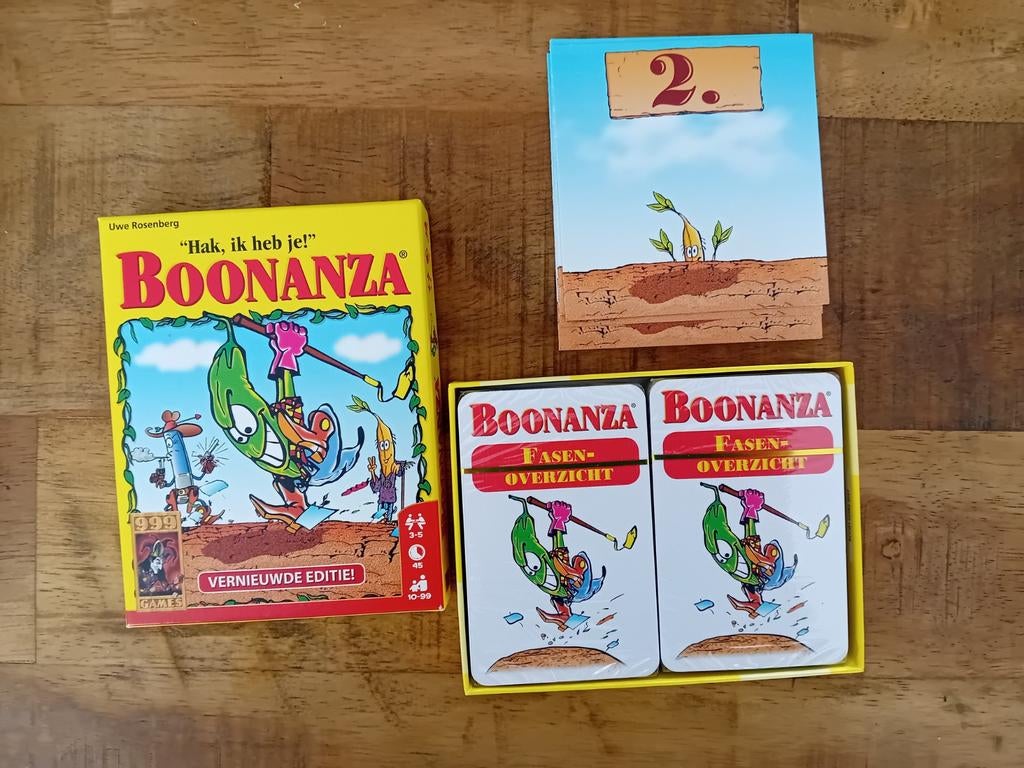 Boonanza, Hobby en Vrije tijd, Gezelschapsspellen | Kaartspellen, Ophalen of Verzenden, Nieuw