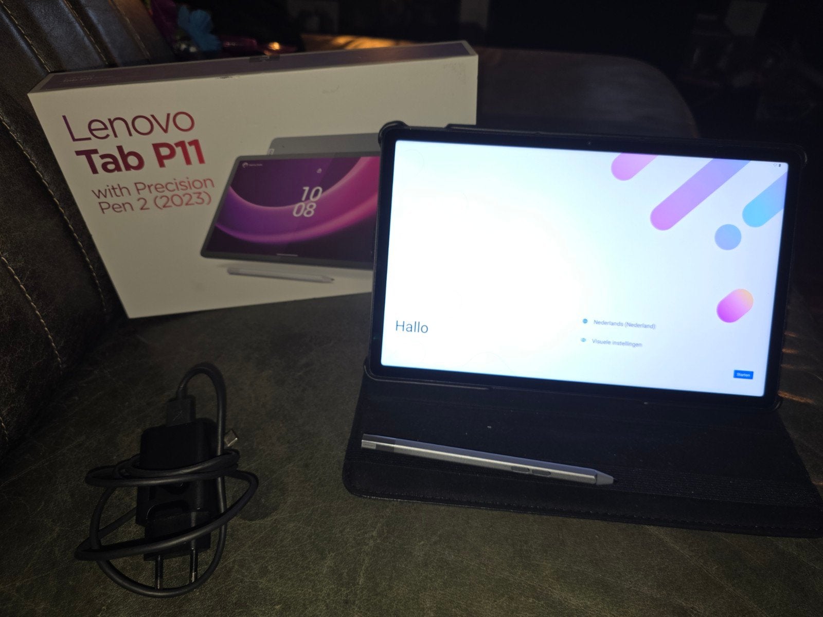 Lenovo Tab P11 (2e Gen) met Precision Pen 2 (2023), Computers en Software, Android Tablets, Zo goed als nieuw, Wi-Fi, 11 inch