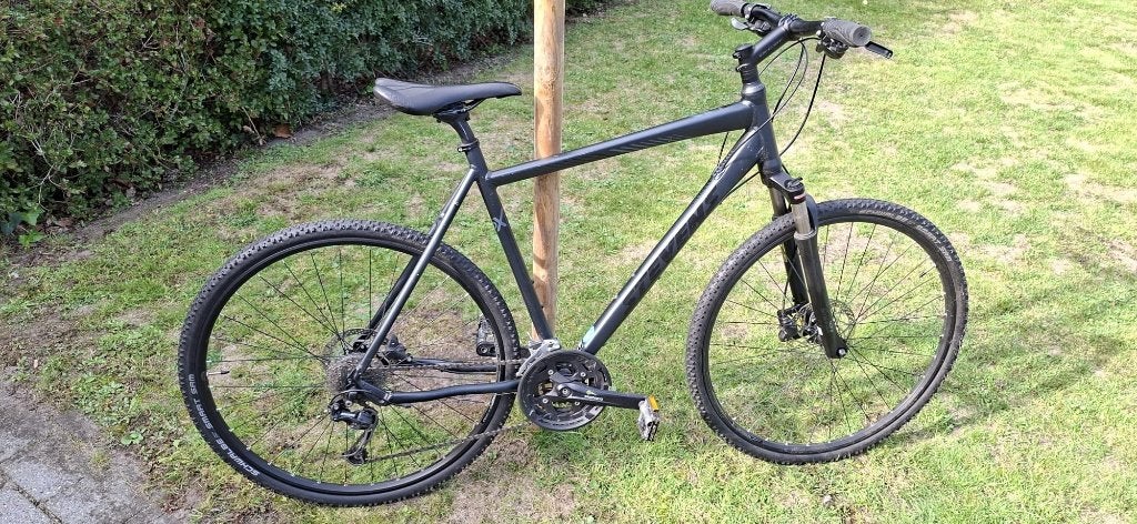 Stevens 5X Gent  58 cm–28 inch  Hybride fiets / sportfiets, Fietsen en Brommers, 28 inch, Vering, Zo goed als nieuw, 57 tot 61 cm