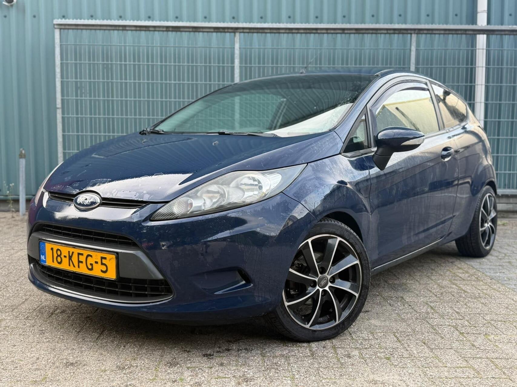 Ford Fiesta 1.4 Titanium Aut. | B2B - Handel / Export, Auto's, Euro 5, 4 cilinders, Blauw, Origineel Nederlands