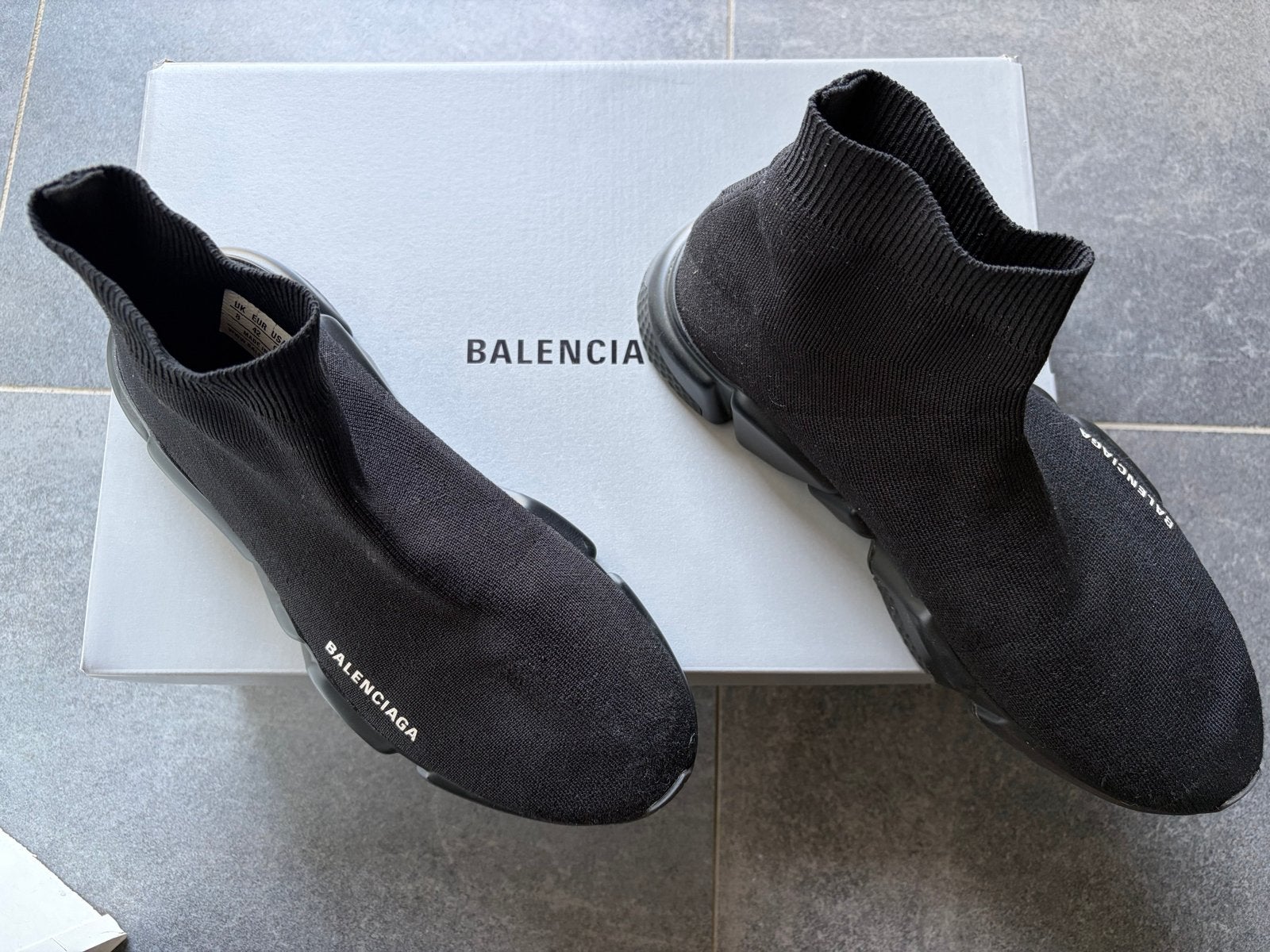 Balenciaga Speed runner Maat 42, Kleding | Dames, Schoenen, Ophalen of Verzenden, Zo goed als nieuw, Zwart, Sneakers of Gympen