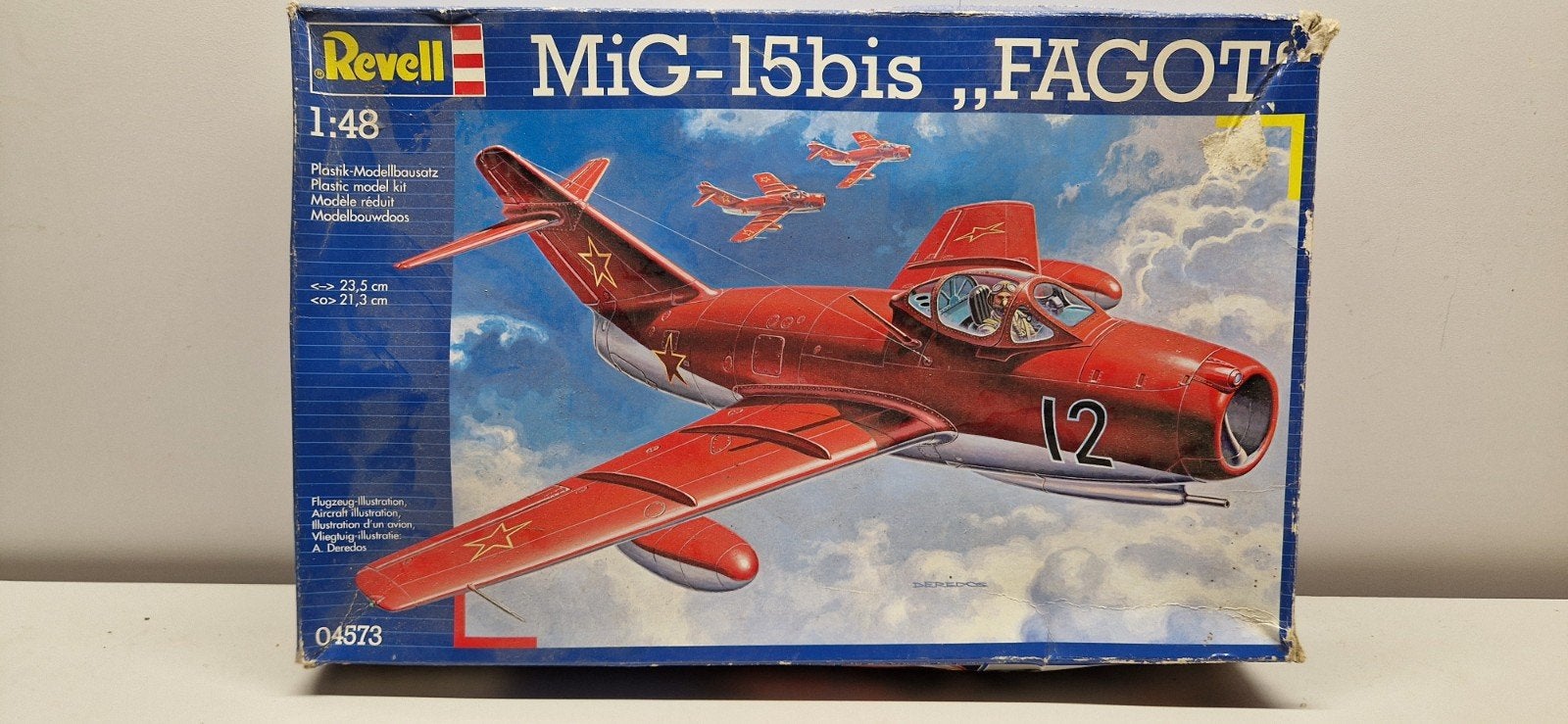 Revell 1/48 MiG-15bis „FAGOT” Modelbouwkit (04573), Hobby en Vrije tijd, Ophalen of Verzenden