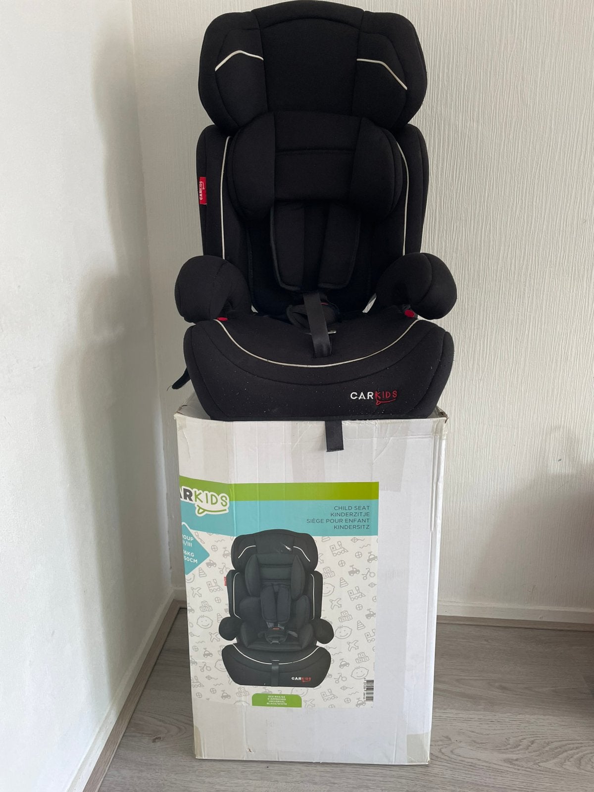 Carkids Autostoel groep 1-2-3 (9-36 KG), Kinderen en Baby's, Autostoeltjes, Ophalen of Verzenden, Zo goed als nieuw, Overige merken