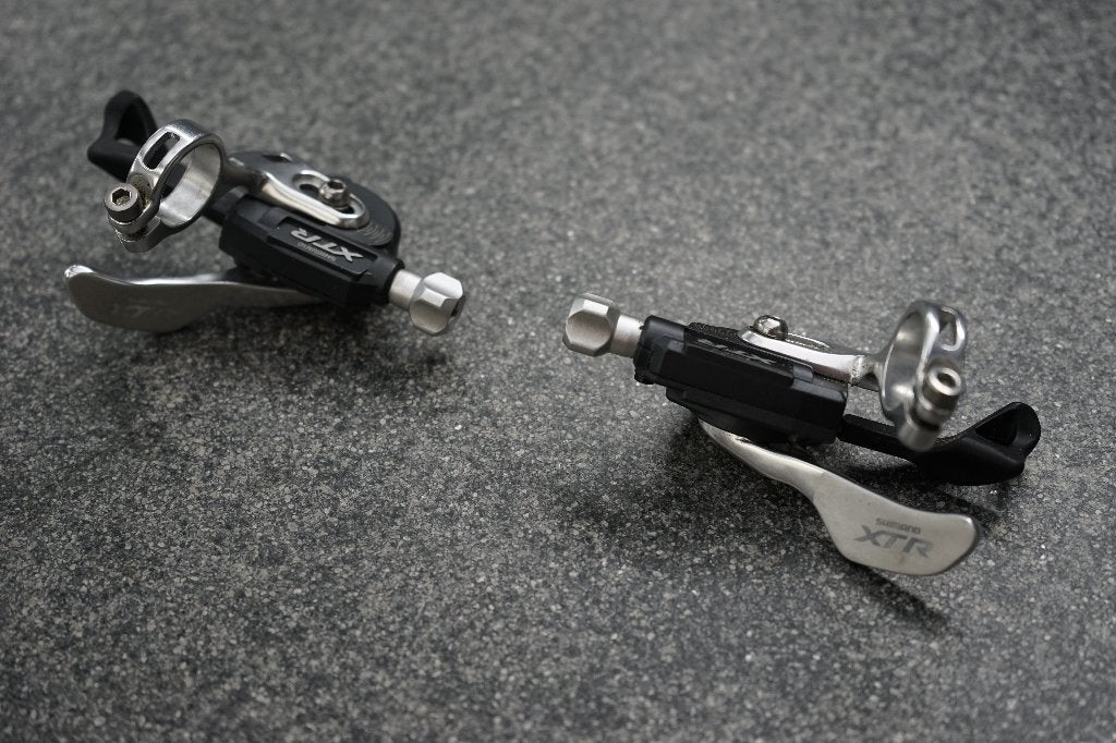 XTR M970 9 speed shifters, Ophalen of Verzenden, Gebruikt, Mountainbike, Shimano