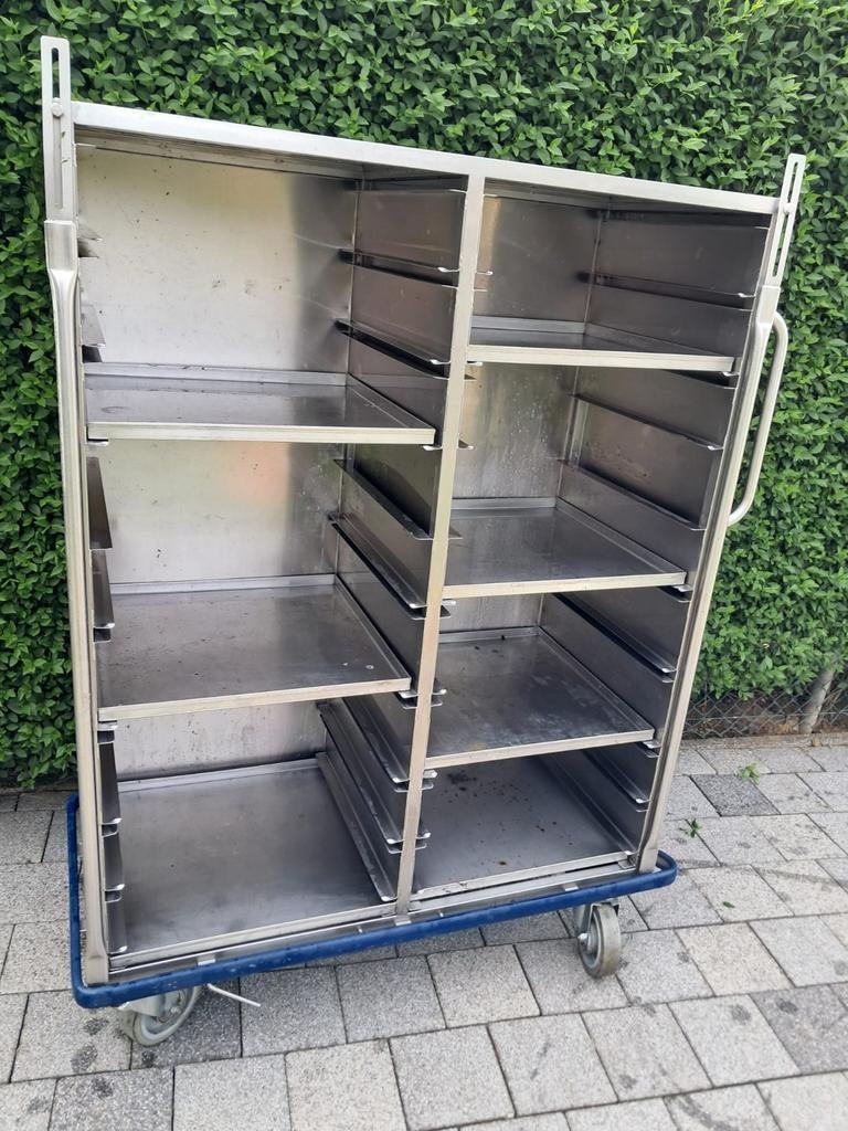 RVS kar, Ophalen, Gebruikt
