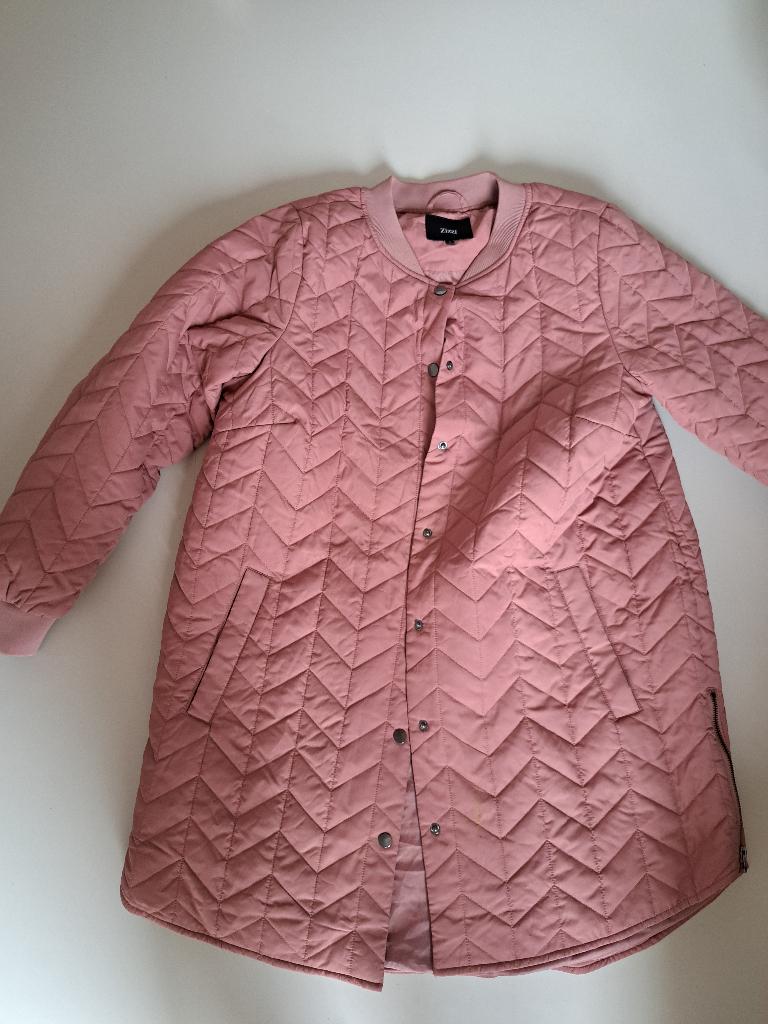 Zwangerschap Jas, Ophalen, Zo goed als nieuw, Roze, Maat 36 (S)