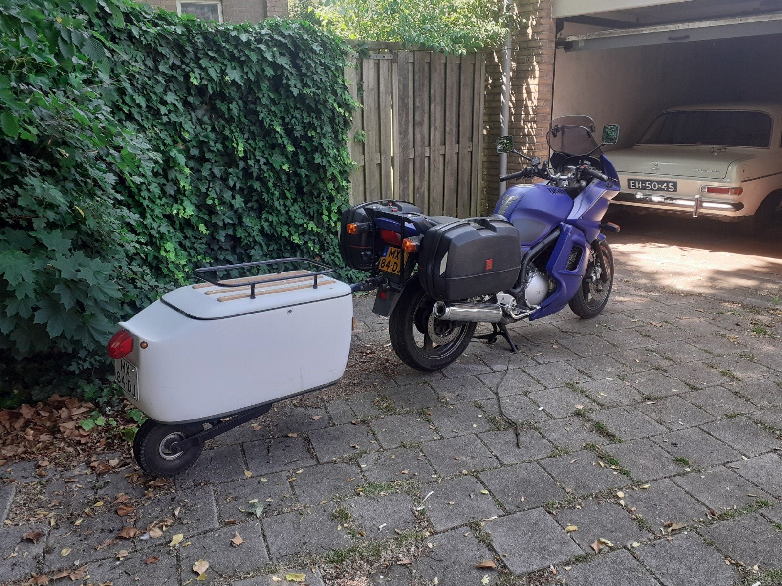 yamaha diversion 900S met koffers en aanhanger., Cardan-aandrijving, Gebruikt, 900 cc, Particulier