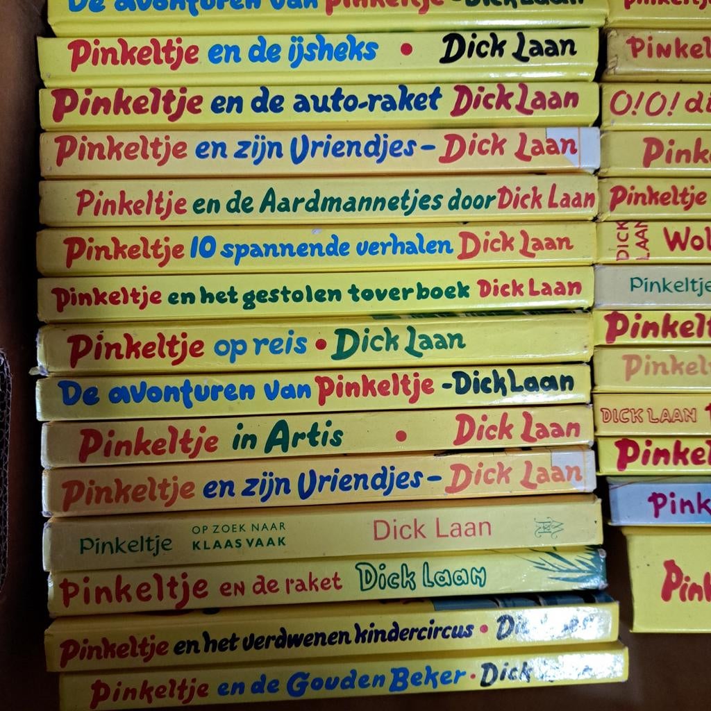 Grote collectie Pinkeltje boeken van Dick Laan, Ophalen of Verzenden, Gelezen, Dick Laan, Nederland