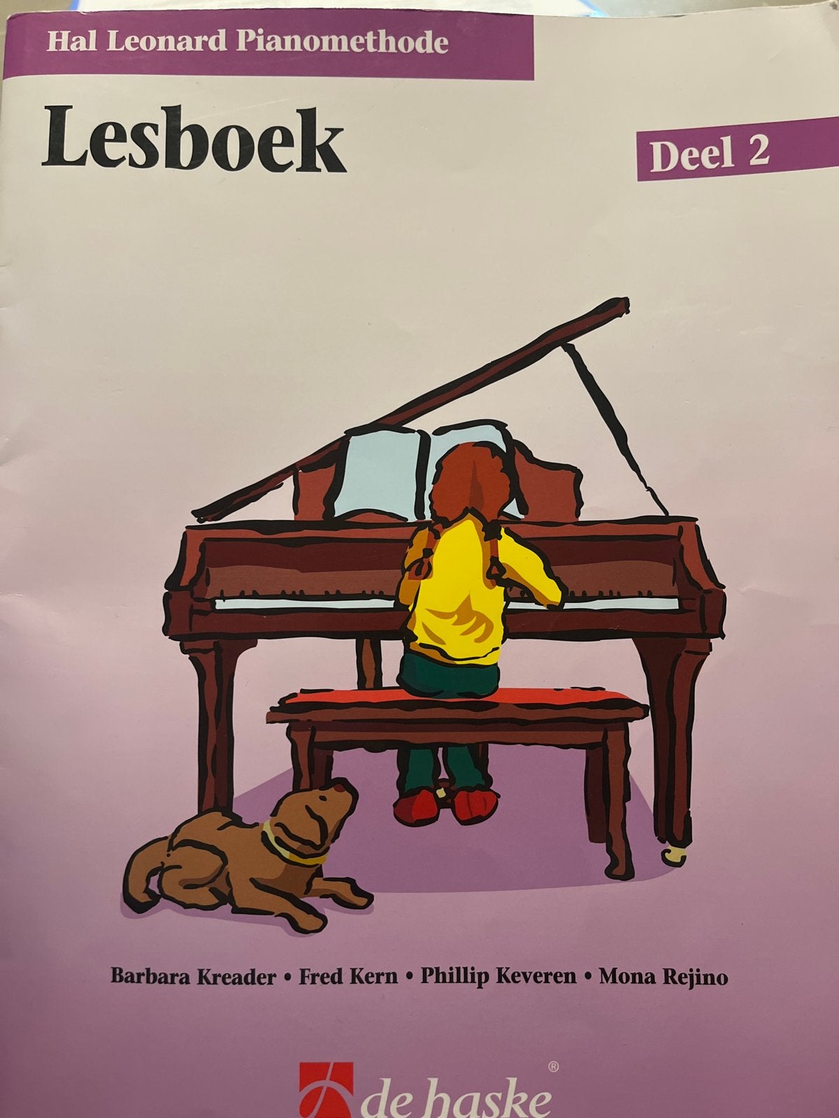 Hal Leonard Pianomethode Lesboek Deel 2 (Gebruikt), Ophalen of Verzenden, Gelezen, Niet van toepassing