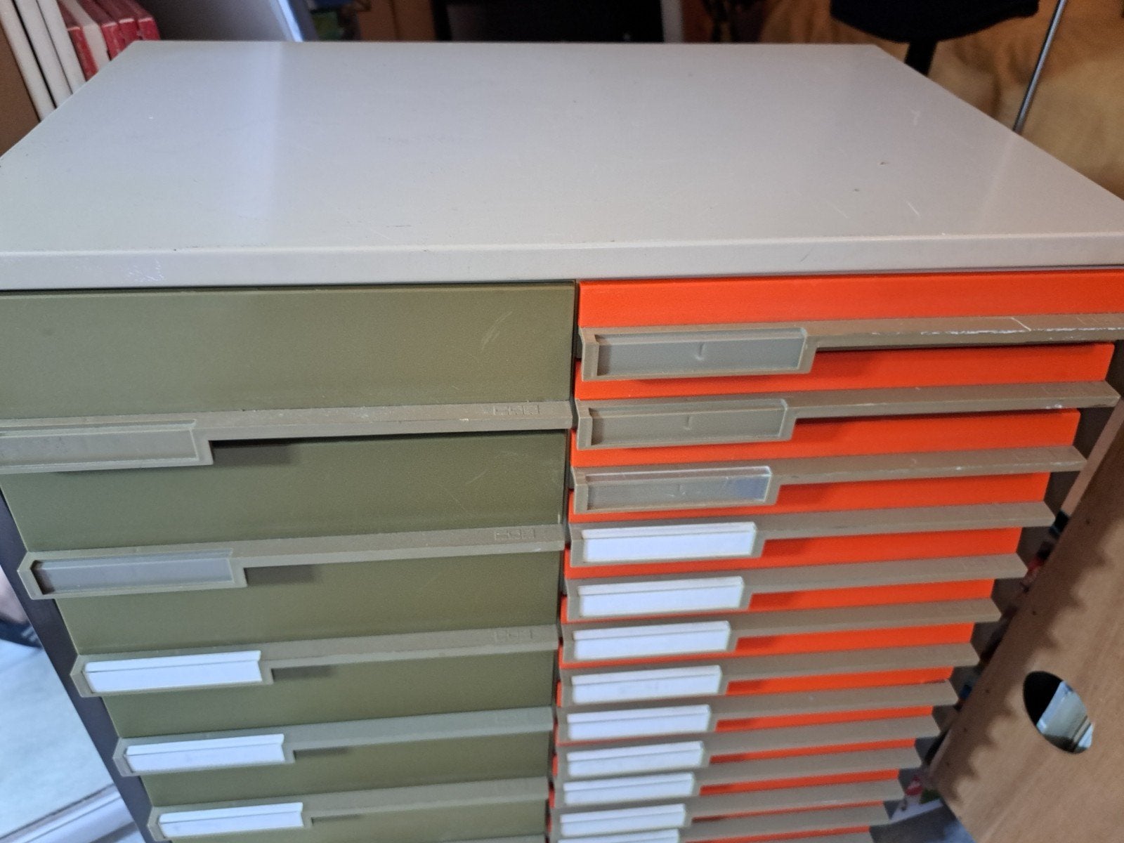 vintage ladekast jaren 70, Doe-het-zelf en Verbouw, Platen en Panelen, Ophalen, Gebruikt, Overige materialen