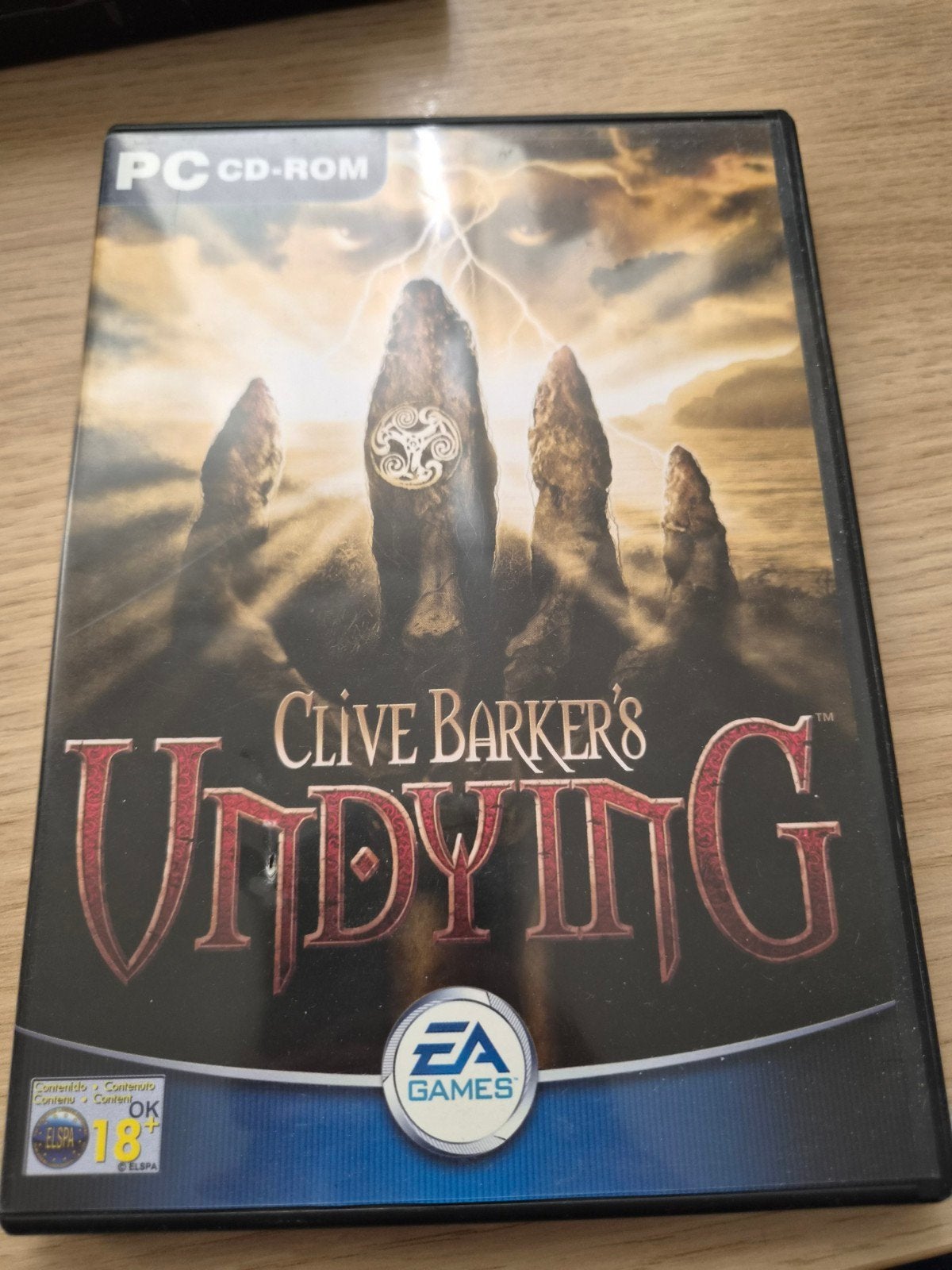 Clive Barker's Undying PC CD-ROM - Horror FPS Game, Gebruikt, Vanaf 18 jaar, Shooter, 1 speler