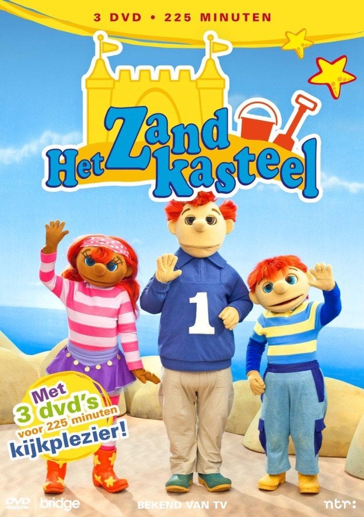 Het Zandkasteel 3 DVD - NIEUW IN VERPAKKING, Inclusief DVD, Alle leeftijden, Tv-serie, Familie