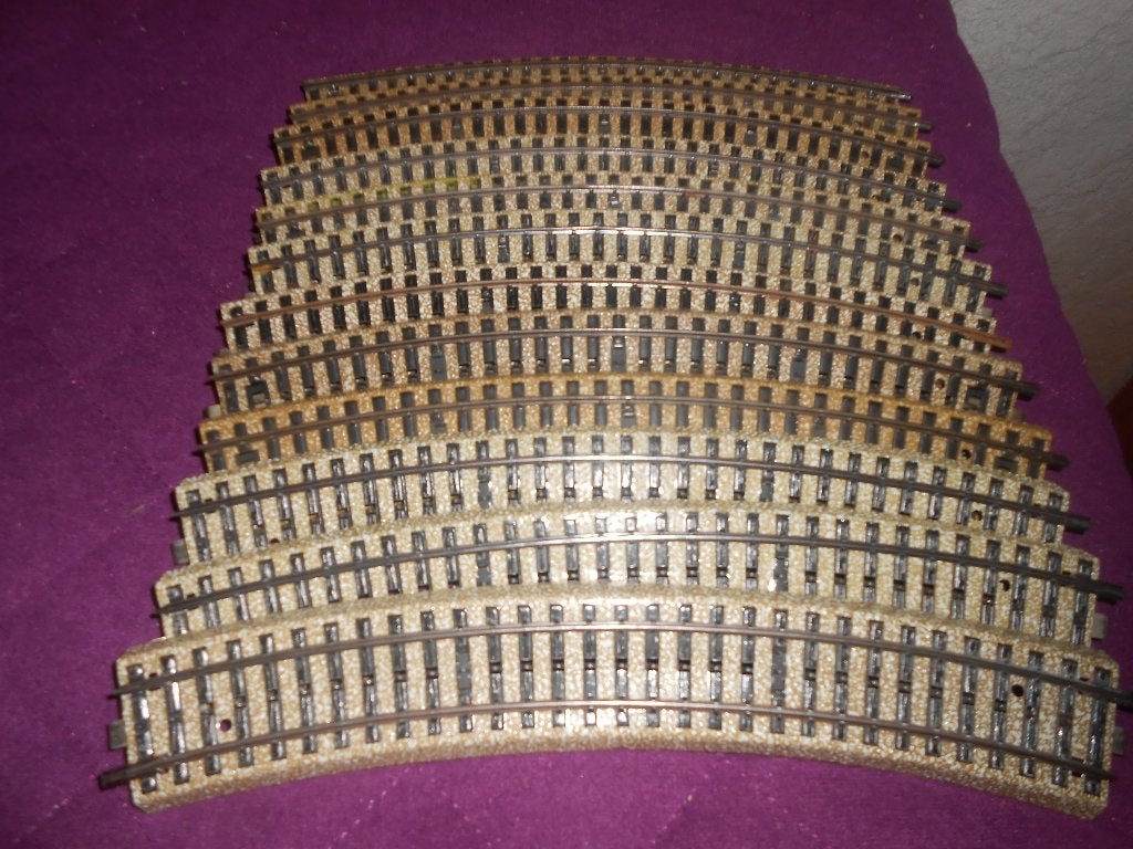 Märklin 5200, 12x De grote boog ( R2 ) van de M rails, Wisselstroom, Rails, Ophalen of Verzenden, Zo goed als nieuw