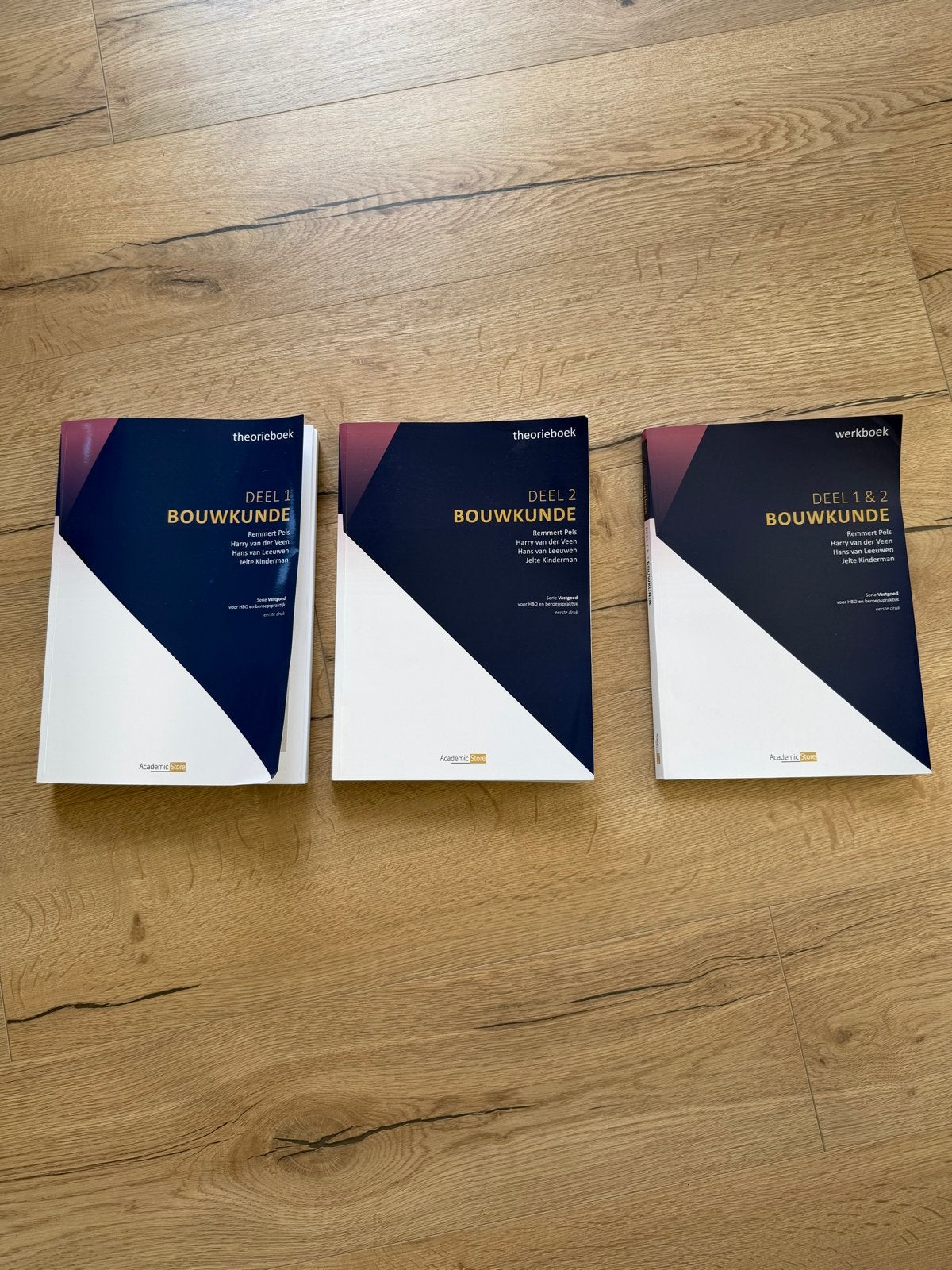 Bouwkunde (BT1+BT2) theorie- en werkboek - Academie Vastgoed, Boeken, Ophalen of Verzenden, Beta, Nieuw, HBO