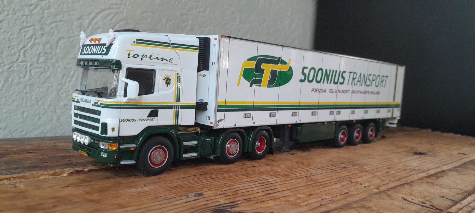 wsi Scania soonius 164 580, Ophalen of Verzenden, Nieuw, Bus of Vrachtwagen, Wsi