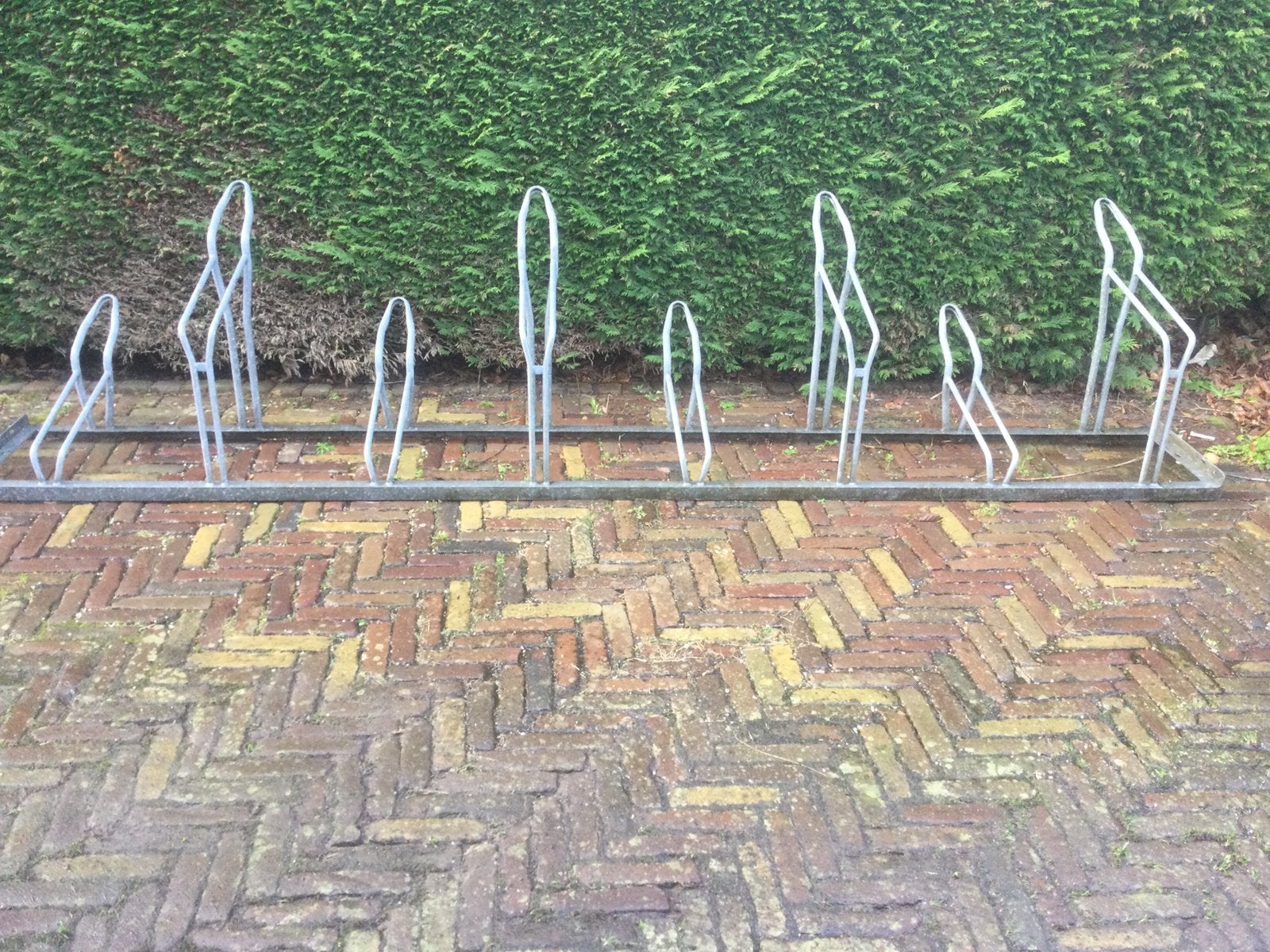 Fietsenrek gegalvaniseerd, Ophalen, Zo goed als nieuw