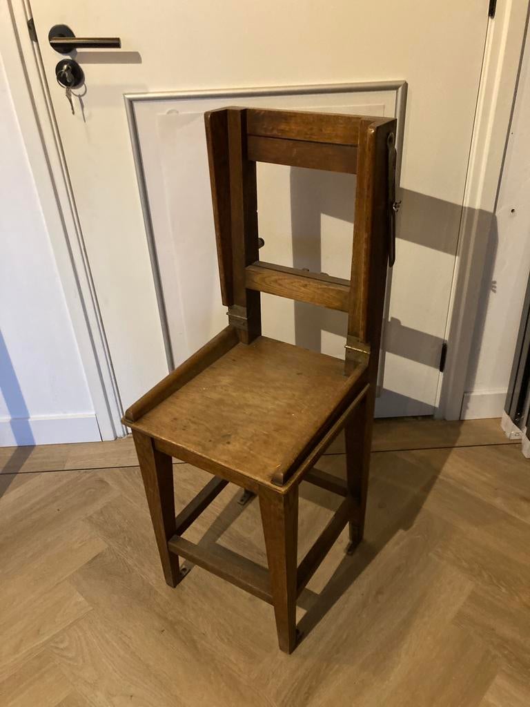 Mugshot Chair politie, Antiek en Kunst, Ophalen of Verzenden