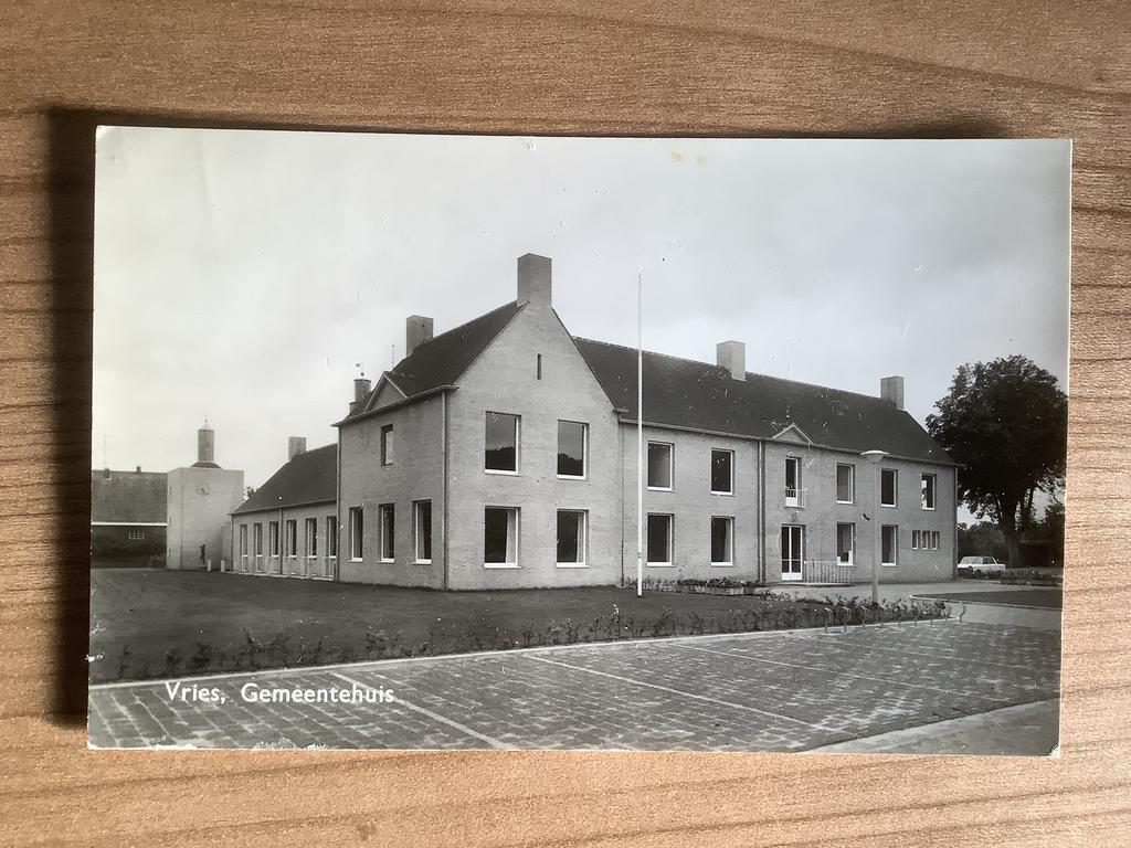 ansichtkaart Vries, Ophalen of Verzenden, Ongelopen, Drenthe