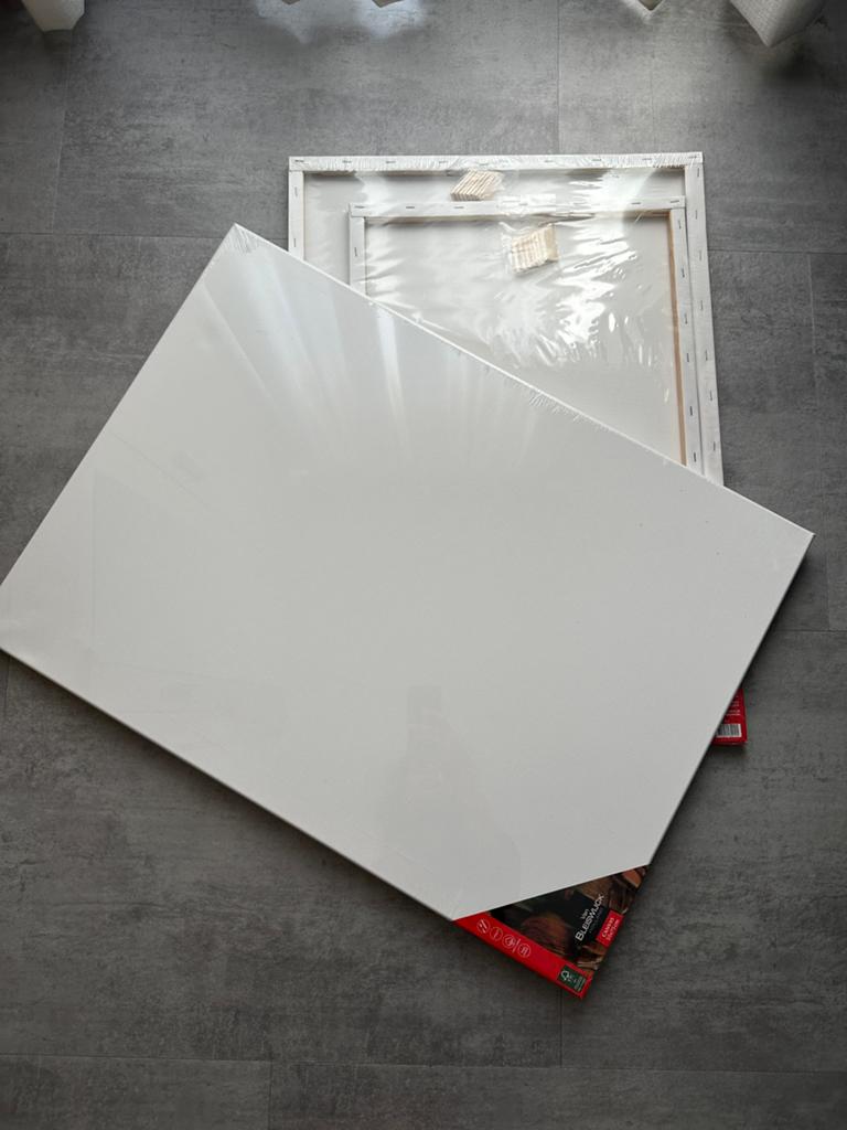 Set of 3 canvas, Ophalen, Nieuw, Rechthoekig, Minder dan 100 cm