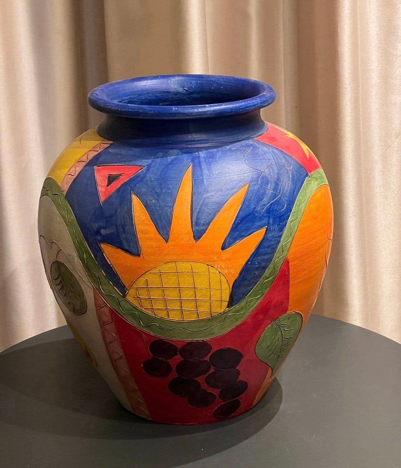 Grote spaanse vaas / bloempot  nieuw!!!, Ophalen of Verzenden