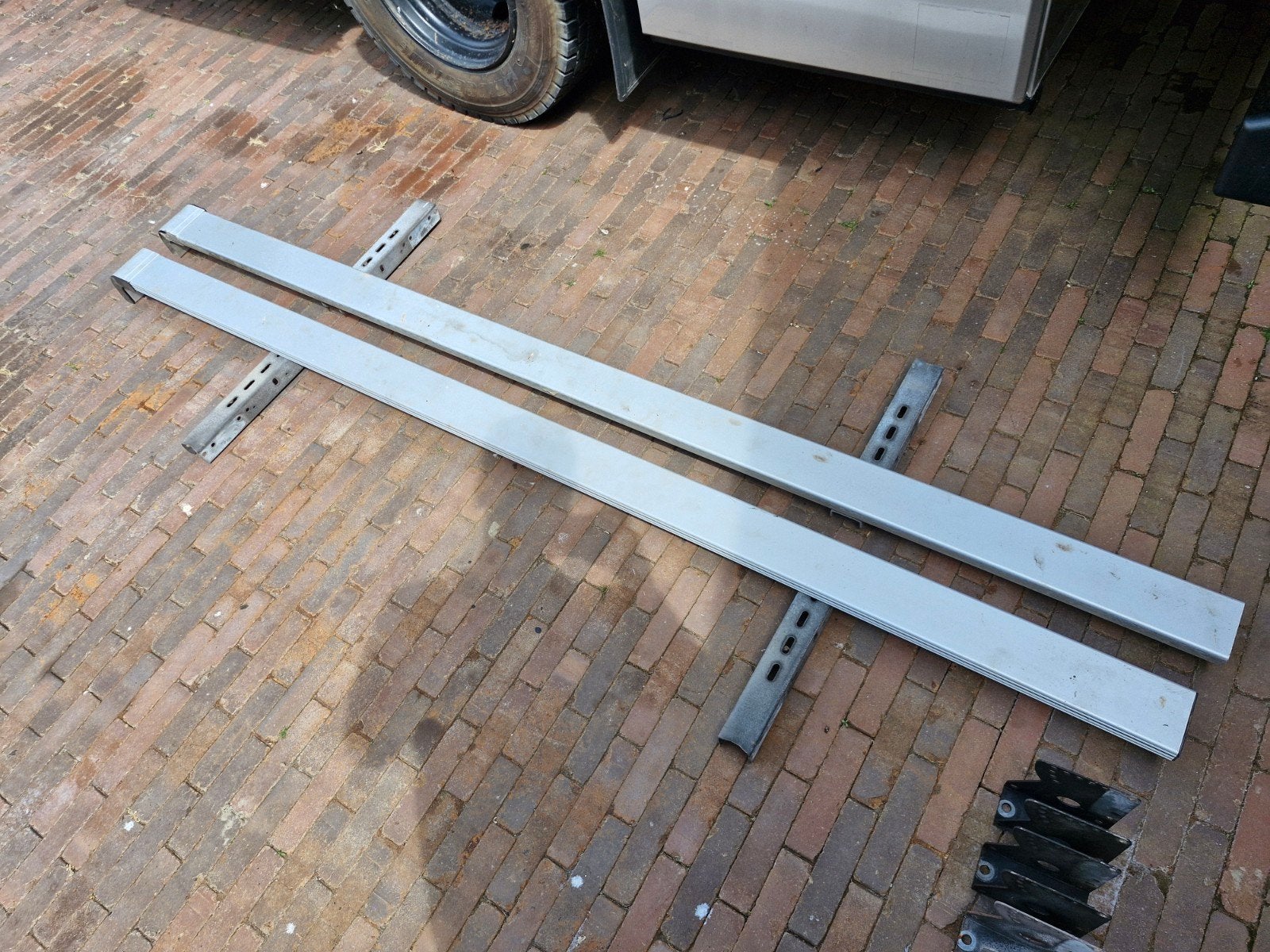 Onderrijbeveiliging / fietsenvanger, Ophalen, Gebruikt