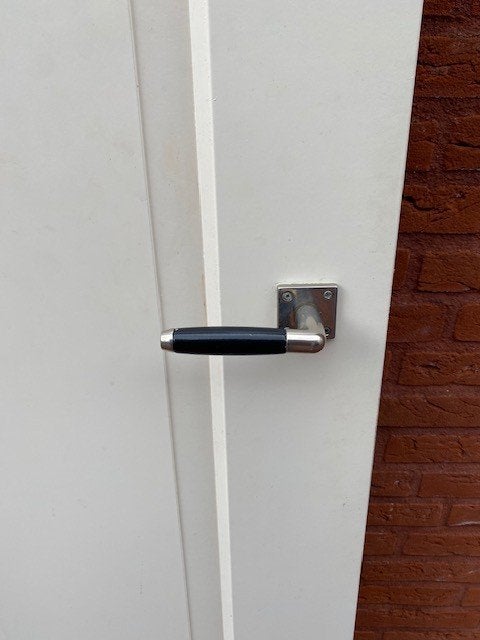 Opdekdeur 231/95 glas in lood., Ophalen, Zo goed als nieuw