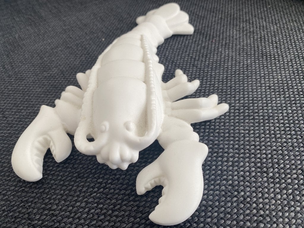 Riviera Maison Lobster / Kreeft, Ophalen, Zo goed als nieuw, Wit, Steen/keramiek
