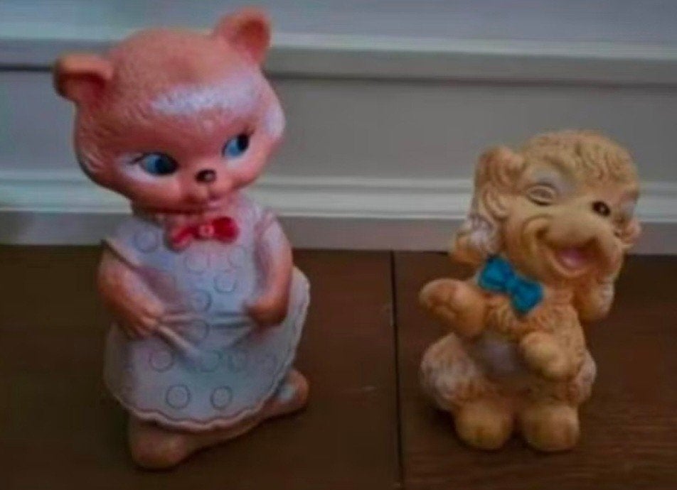 Vintage speelgoed- jaren '60/ '70-pieppopjes/fluitje, Verzamelen, Retro, Overige typen, Ophalen