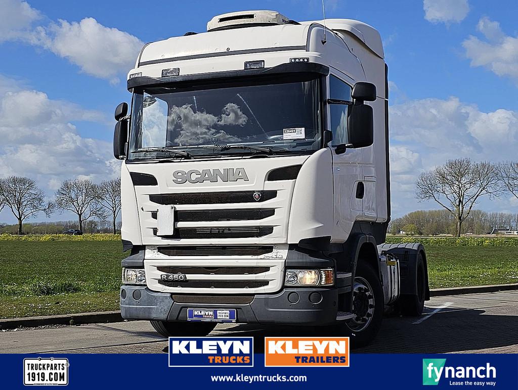 SCANIA R450 retarder 2x tank ac!, Auto's, Vrachtwagens, Automaat, Euro 6, Scania, Cruise Control